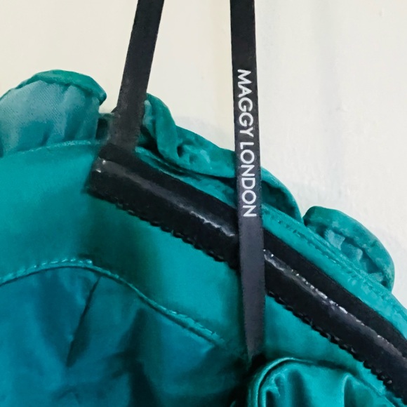 Maggy London Emerald Green Cocktail Party Dress - Picture 11 of 13